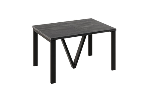 Ausziehbarer Esstisch "Titan" 130-405cm (Beton Dunkel) von Endo-Möbel bei coso-home