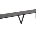 Ausziehbarer Esstisch "Titan" 130-405cm (Beton Dunkel) von Endo-Möbel bei coso-home