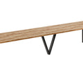 Ausziehbarer Esstisch "Titan" 130-405cm (Eiche Craft Gold) von Endo-Möbel bei coso-home
