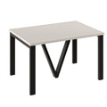 Ausziehbarer Esstisch "Titan" 130-405cm (Kaschmir Beige) von Endo-Möbel bei coso-home