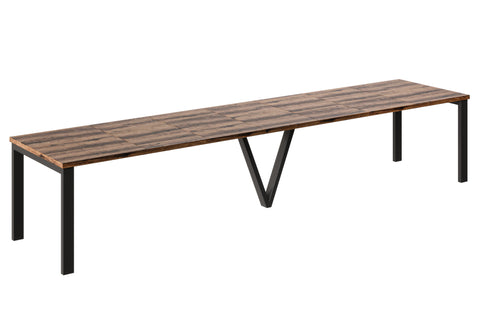 Ausziehbarer Esstisch "Titan" 130-405cm (Eiche Monastery) von Endo-Möbel bei coso-home