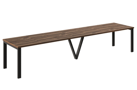 Ausziehbarer Esstisch "Titan" 130-405cm (Eiche Stirling) von Endo-Möbel bei coso-home