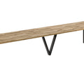 Ausziehbarer Esstisch "Titan" 130-405cm (Eiche Wotan) von Endo-Möbel bei coso-home
