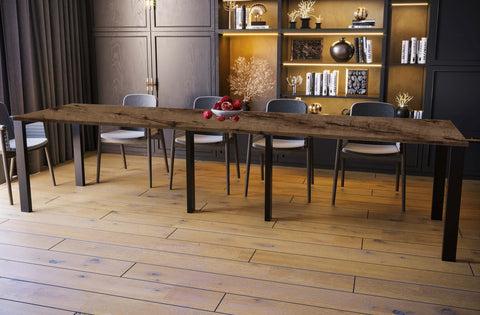 Ausziehbarer Esstisch "Vast" 130-330cm (Eiche Monastery) von Endo-Möbel bei coso-home