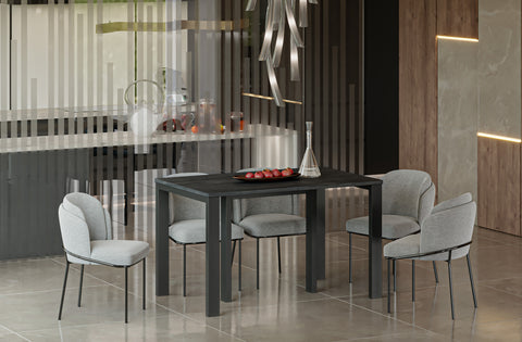 Ausziehbarer Esstisch "Vast" 130-330cm (Beton Dunkel) von Endo-Möbel bei coso-home