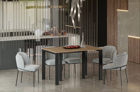 Ausziehbarer Esstisch "Vast" 130-330cm (Eiche Craft Gold) von Endo-Möbel bei coso-home