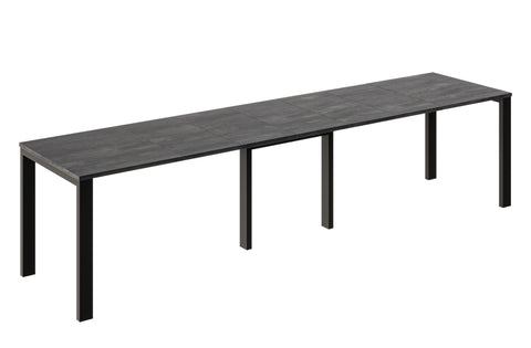 Ausziehbarer Esstisch "Vast" 130-330cm (Beton Dunkel) von Endo-Möbel bei coso-home