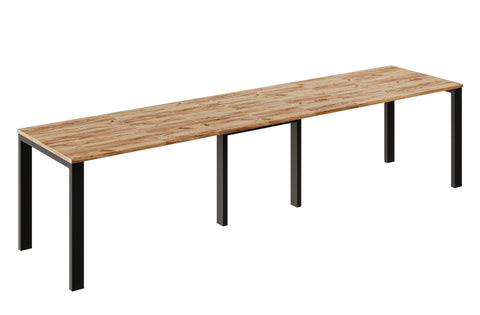 Ausziehbarer Esstisch "Vast" 130-330cm (Eiche Craft Gold) von Endo-Möbel bei coso-home