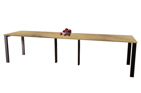 Ausziehbarer Esstisch "Vast" 130-330cm (Eiche Natur) von Endo-Möbel bei coso-home