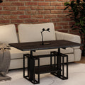 Couchtisch "Victoria" 110-170cm (Beton Dunkel) von Endo-Möbel bei coso-home