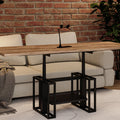 Couchtisch "Victoria" 110-170cm(Eiche Craft Gold) von Endo-Möbel bei coso-home