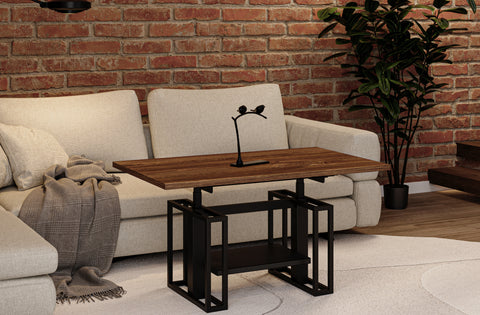 Couchtisch "Victoria" 110-170cm (Eiche Stirling) von Endo-Möbel bei coso-home