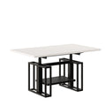 Couchtisch "Victoria" 110-170cm (Weiß Hochglanz) von Endo-Möbel bei coso-home