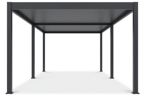 Gutroof Pergola "Deluxe Automatic" 3,6x7,2m - elektrisch, Aluminium, Anthrazit von Gutroof bei coso-home