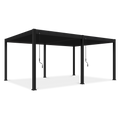 Gutroof Pergola "Deluxe" 3,6x6m - manuell, Aluminium, Anthrazit von Gutroof bei coso-home