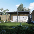 Gutroof Pergola "Deluxe" 3,6x6m - manuell, Aluminium, Anthrazit von Gutroof bei coso-home