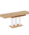 Ausziehbarer Esstisch "Appia White" 130-210cm (Eiche Craft Gold) von Endo-Möbel bei coso-home