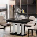 Ausziehbarer Esstisch "Appia White" 130-210cm (Beton Dunkel) von Endo-Möbel bei coso-home