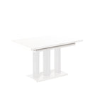 Ausziehbarer Esstisch "Appia White" 130-210cm (Weiß Hochglanz) von Endo-Möbel bei coso-home