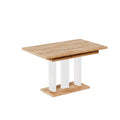 Ausziehbarer Esstisch "Appia White" 130-210cm (Eiche Craft Gold) von Endo-Möbel bei coso-home