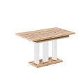 Ausziehbarer Esstisch "Appia White" 130-210cm (Eiche Evoke) von Endo-Möbel bei coso-home