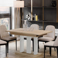 Ausziehbarer Esstisch "Appia White" 130-210cm (Eiche Cremona) von Endo-Möbel bei coso-home
