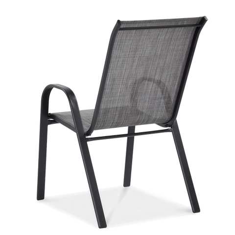 Gartenmöbel-Set BOLOGNA 150/6 - Esstisch mit 6 Stühlen, Anthrazit / Mixed Grey