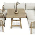 Furrore Gartenlounge MARIGOLD Dining 8-Sitzer mit Tisch & 2 Sesseln von FURRORE bei coso-home