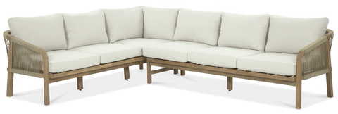 Furrore Gartenlounge MARIGOLD Dining 8-Sitzer mit Tisch & 2 Sesseln von FURRORE bei coso-home