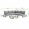 Bjorkka Gartenlounge-Set "LOARA CAFFE" Akazienholz Teak-Design von Bjorkka bei coso-home