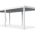 Gutroof Pergola "Deluxe" 3,6x7,2m - manuell, Aluminium, Weiß von Gutroof bei coso-home