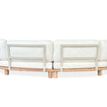 Bjorkka Gartenlounge-Set LUMIA CAFFE Akazienholz Beige 442x96cm