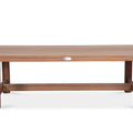 Bjorkka Gartenlounge-Set SKALA CAFFE Akazienholz Ecksofa 265,5x198 cm Beige