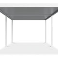 Gutroof Pergola "Deluxe" 3,6x7,2m - manuell, Aluminium, Weiß von Gutroof bei coso-home
