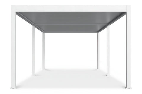 Gutroof Pergola "Deluxe" 3,6x7,2m - manuell, Aluminium, Weiß von Gutroof bei coso-home