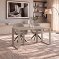Ausziehbarer Esstisch Borys 130-210 x 80 cm für 4 6 8 Personen, Kaschmir, Kufengestell Kaschmir matt, Bild 2