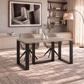 Ausziehbarer Esstisch Borys Max 130-250 x 85 cm für 4 6 8 10 Personen, Kaschmir, Kufengestell Schwarz, Bild 2