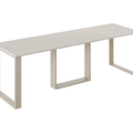 Ausziehbarer Esstisch Borys Max 130-250 x 85 cm für 4 6 8 10 Personen, Kaschmir, Kufengestell Kaschmir matt, Bild 3