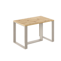Ausziehbarer Esstisch Borys Max 130-250 x 85 cm für 4 6 8 10 Personen, Eiche Artisan, Kufengestell Kaschmir matt, Bild 4