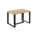 Ausziehbarer Esstisch Borys Max 130-330 x 85 cm für 4 6 8 10 12 14 Personen, Eiche Evoke, Kufengestell Schwarz, Bild 4