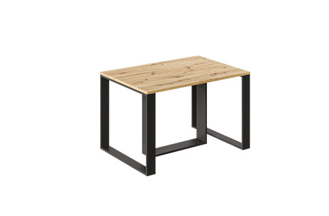 Ausziehbarer Esstisch Borys Bis 130-310 x 90 cm für 4 6 8 10 12 Personen, Eiche Artisan, Kufengestell Schwarz, Bild 4