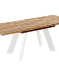 Ausziehbarer Esstisch "Como White" 130-210cm (Eiche Craft Gold) von Endo-Möbel bei coso-home