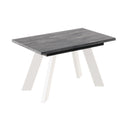 Ausziehbarer Esstisch "Como White" 130-210cm (Beton Dunkel) von Endo-Möbel bei coso-home