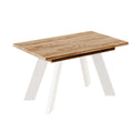 Ausziehbarer Esstisch "Como White" 130-210cm (Eiche Craft Gold) von Endo-Möbel bei coso-home