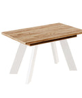 Ausziehbarer Esstisch "Como White" 130-210cm (Eiche Craft Gold) von Endo-Möbel bei coso-home