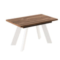 Ausziehbarer Esstisch "Como White" 130-210cm (Eiche Stirling) von Endo-Möbel bei coso-home