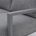 furrore Gartenlounge-Set "STELVIO CAFFE" Ecklounge Aluminium Rope - Anthrazit von furrore bei coso-home