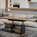 Couchtisch Dior höhenverstellbar und ausziehbar mit Doppellift-System