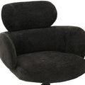 Eckbankgruppe Appia - Eiche Cremona mit 2 Drehstühlen in Anthrazit - Lange Seite links, Rücken Variante 1