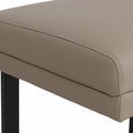 Essgruppe Appia - Eiche Cremona mit Eckbank und Sitzbank in Kunstleder Beige für 7 Personen